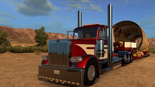 American Truck Simulator HEAVY HAUL/PETERBILT 389 1.13 BY VIPER2