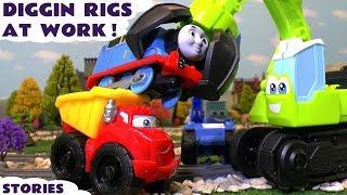 Play Doh Diggin Rigs Rescue Thomas and Friends Toy Trains from Accidents and Fun Games ToyTrains4u
