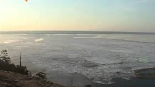 Нижняя кромка реки Лена находится ниже села Намцы