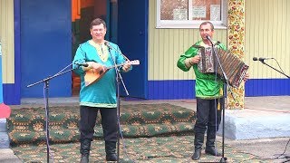 Русская матаня под гармонь и балалайку