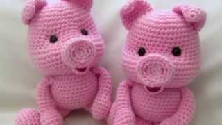 Амигуруми: схема Поросенок. Игрушки вязаные крючком! Free crochet patterns. Free crochet patterns.