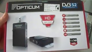 Opticum x405 mini review 720p HD