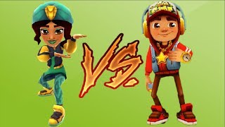 Subway Surfers Salma VS Jake Marrakesh 2017 Марафон Обновление