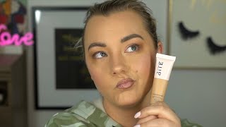 NEW! BITE BEAUTY CHANGEMAKER SUPERCHARGED MICELLAR FOUNDATION CLEAN BEAUTY REVIEW FIRST IMPRESSIONS