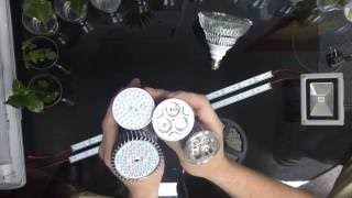 Обзор led ламп для растений разной мощности и с разными цоколями