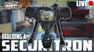 Let's build a FALLOUT SECURITRON ROBOT! - Moonbo LIVE - Scrap Mechanic Gameplay
