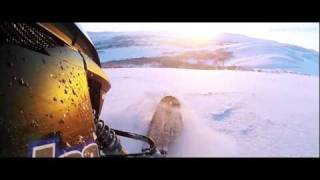 Beautiful riding with Arctic Cat ProClimb M1100 Turbo and Ski-doo Summit snowmobile