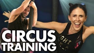 Joining the Circus w/ CIRQUE DU SOLEIL!! (Get Jacked)