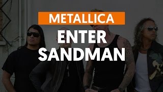 Enter Sandman - Metallica (aula de guitarra)
