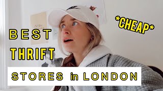 The BEST charity shops in London *cheap* | 2020 VLOG