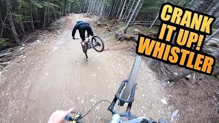 BLUE MTB TRAILS ARE SICK // WHISTLER BIKE PARK // CRANK IT UP