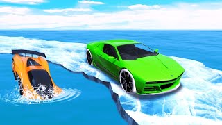 СМОЖЕТЕ ЛИ ВЫ ПРОЙТИ ЗИМНИЙ СКИЛЛ ТЕСТ? Гонки на машинах в GTA 5 Online! (гта 5 гонки муе)