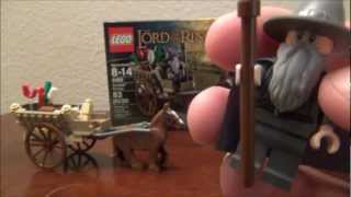 LEGO Gandalf Arrives 9469 LOTR Lord of the Rings Review
