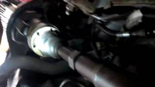 1998 JEEP GRAND CHEROKEE 4X4 FRONT DRIVE SHAFT REMOVAL