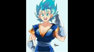 Female Vegito Art Tribute