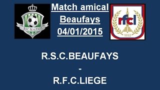 Résumé Beaufays RFC Liège