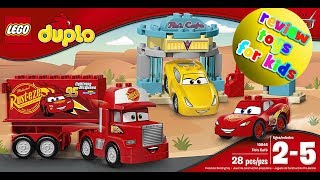 LEGO DUPLO Flo's Café 10846 Building Kit Disney Pixar Cars 3 Lightning McQueen
