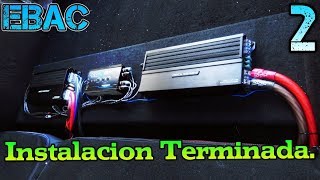 Proyecto Renault Stepway parte 2 - Instalación de Amplificadores | EBAC