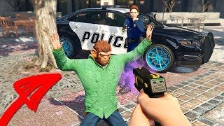 ГТА 5 ОНЛАЙН - ТРОЛЛИНГ КОПАМИ! ДЕСАНТ! ВЕСЕЛЫЙ ШОКЕР! ПРАНК НУБА (GTA 5 ONLINE)