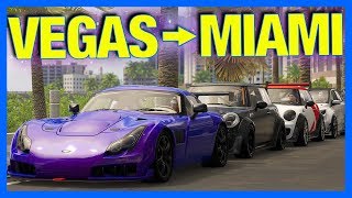 The Crew 2 Online : VEGAS to MIAMI!! (Gumball Rally)