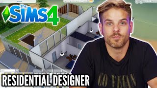 A Real Architect Builds A Mansion In The Sims 4 • Professionals Play