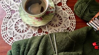 Мои вязальные дела// Вяжу Юбку спицами на Зиму// Шапочка Папоротник