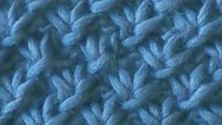 Flat Knot or Star Stitch Scarf