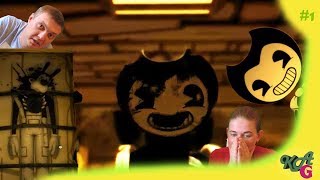 БЕНДИ и ЧЕРНИЛЬНАЯ МАШИНА  ГЛАВА #1 #2  Bendy and the Ink Machine  Chapter 1, 2 от канала КАТАЛЕКС