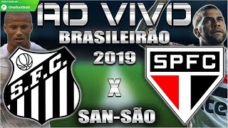 Santos 1x1 São Paulo | Brasileirão 2019 | Parciais Cartola FC | 33ª Rodada | Narração