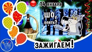 СТАРЫЙ НОВЫЙ ГОД 2020. ШО, Опять!? ЗАЖИГАЕМ! Прикольное поздравление со Старым Новым годом.
