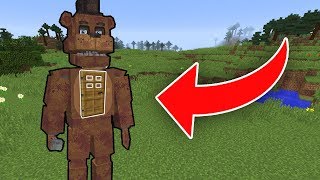 COMO VIVER DENTRO DO ANIMATRONIC NO MINECRAFT ! (Recorde Mundial)