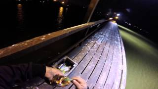 TRINITY BAY NIGHT FISHING WITH DOWN SOUTH LURES