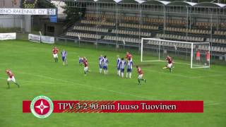 TPV-Klubi-04 3-2 (0-0) Ykkönen 1.8.2010