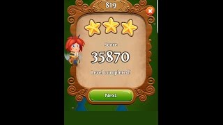 Blossom Blast Saga Level 819 UPDATED