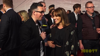Feist on the 2017 JUNO Awards Red Carpet