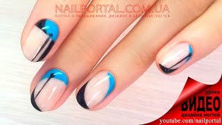 Дизайн ногтей гель-лак shellac - Роспись ногтей (видео уроки дизайна ногтей)