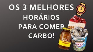 Os melhores horários para COMER CARBO!! | Doce de leite no pós treino pode? |