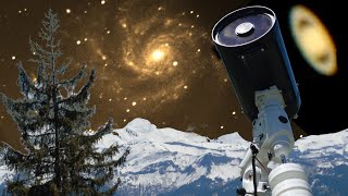 Astrophoto face au mont blanc  - Jour 2 - Saturne et M101