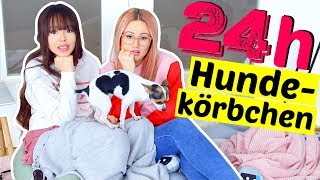 24 STUNDEN eingesperrt im Hundekörbchen ? | ViktoriaSarina