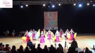 1 VIETA "show bellydance" grupės: Rytietiško pilvo šokio studija "Leila Dance"2013m.