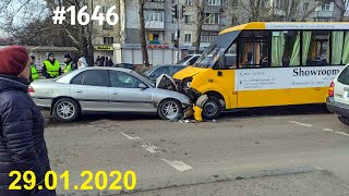 Новая подборка ДТП и аварий от канала «Дорожные войны!» за 29.01.2020. Видео № 1646.