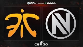 CS:GO - Fnatic vs ENVYUS - ESL ESEA Pro League - Día 2 - Español