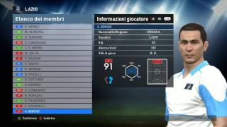 Lazio - ISS Pro Evolution 2 in PES 2016