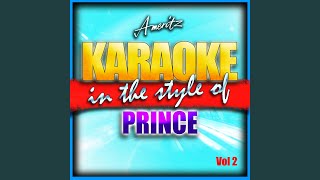 Cream (In the Style of Prince) (Instrumental Version)