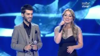 Parwaz Hussain new song with Husband - Arab Idol 2013 -أداء برواس حسين وغوران صالح- كريان