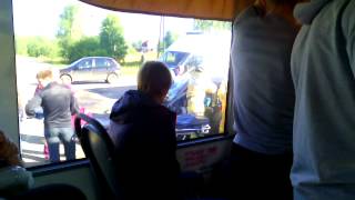 Видео с места аварии в Дороничах 27 июля 2015 года