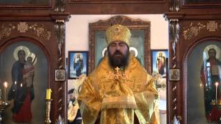 Проповедь епископа Серапиона после Божественной Литургии (17 августа 2014 г.)