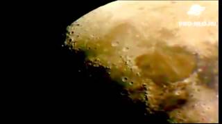 НЛО на Луне реальная съёмка  UFO on the moon 2012