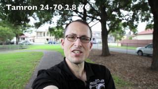 Tamron 24-70 Vibration Control - video test