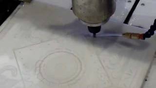 3D обработка мрамора на станке с ЧПУ CNC-0915 Stone
